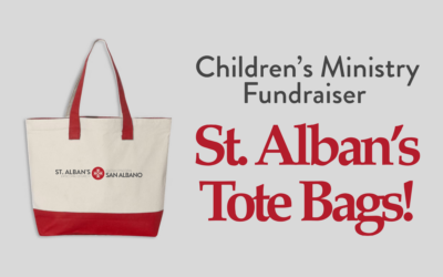 Children’s Ministry Fundraiser – St. Alban’s Tote Bags!