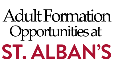 Adult Formation Opportunities For This Year